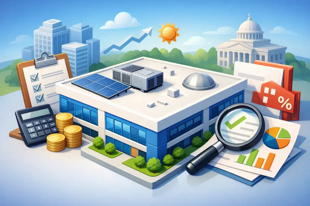 Commercial Roof Tax Credits: What Actually Applies