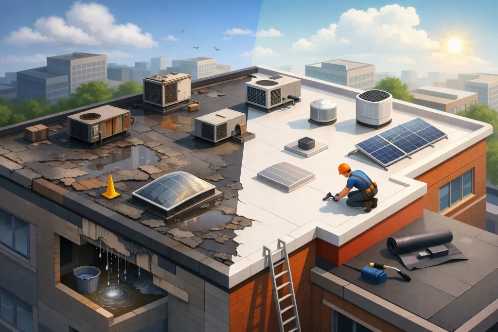 When to Replace a Commercial Roof: 8 Signs
